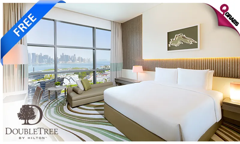 FREE 2-Night Stay for TWO + Breakfast Buffet + Signature Massage Worth QR2130 at DoubleTree by Hilton Doha for TWO Winners! Enter the draw to WIN, it's FREE!